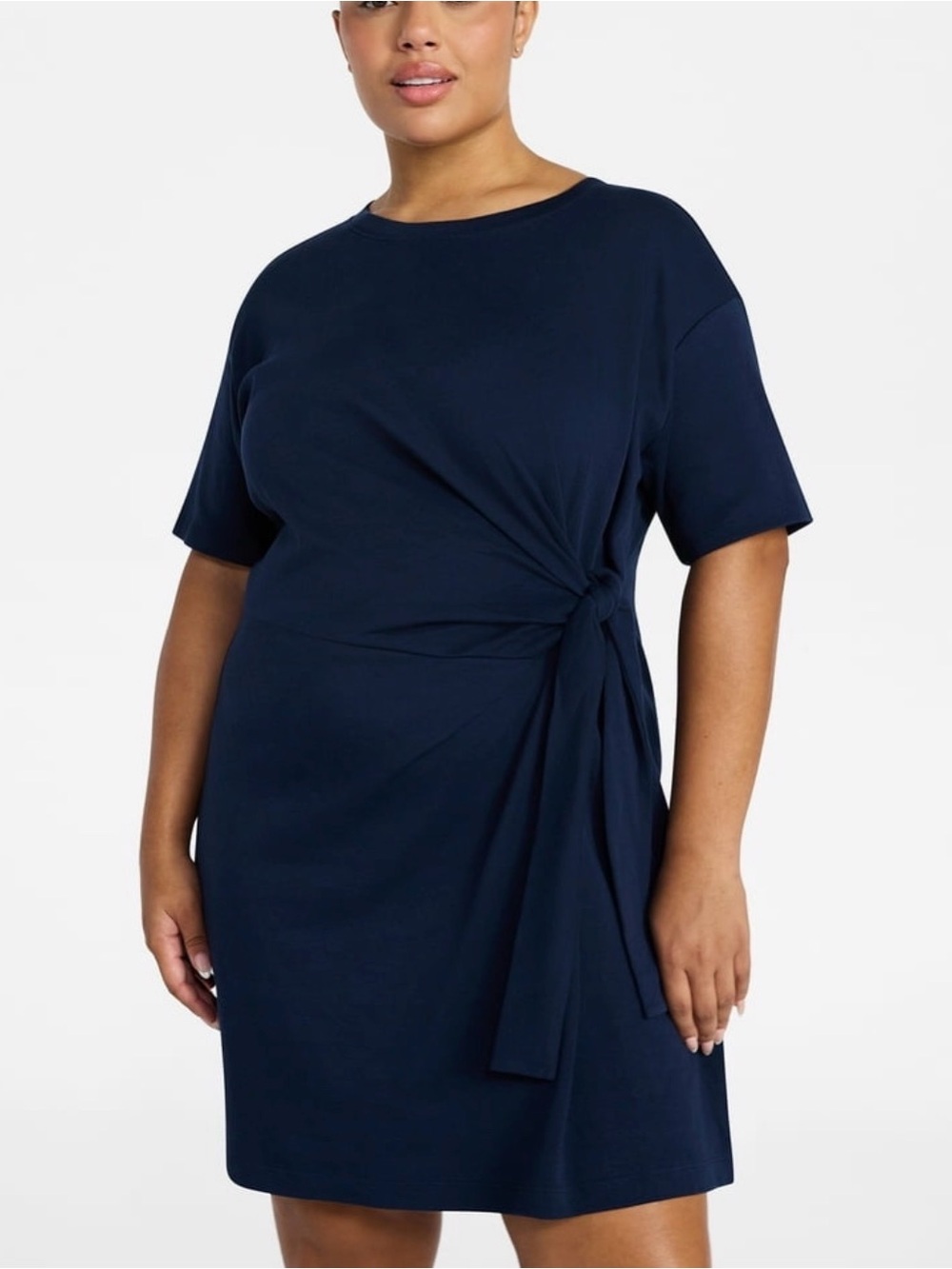 NWT 4X front tie dress Terra and sky B12
